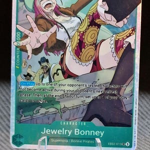 One Piece Proxy Card Holo - Schmuck Bonney EB02-015 Charakter