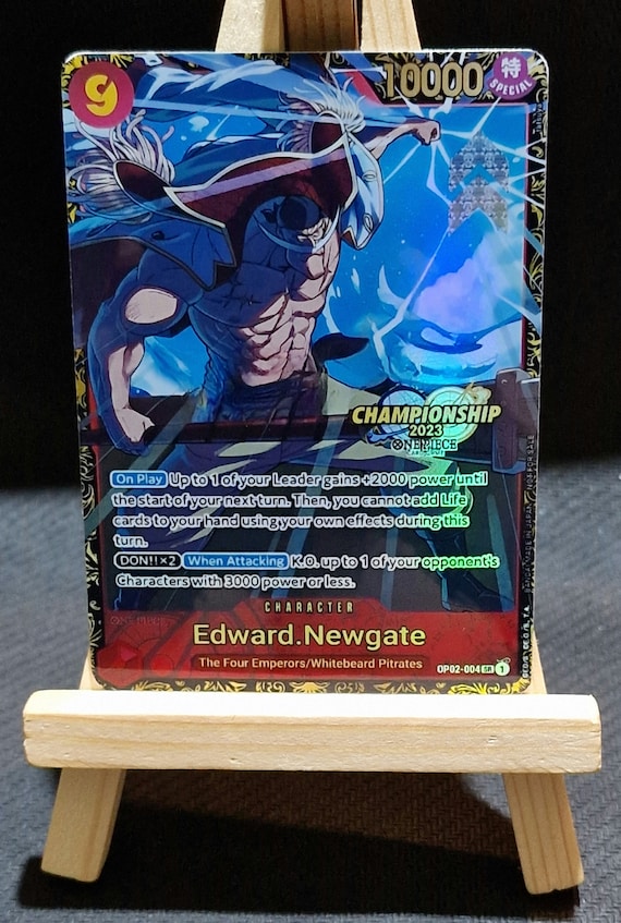 One Piece Proxy Card Holo - Edward.newgate OP02-004 Regionals 2023