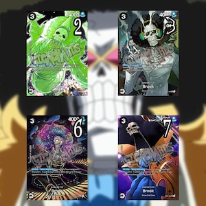 One Piece Charakter Custom Card Trading Brook EB01-046 Proxy