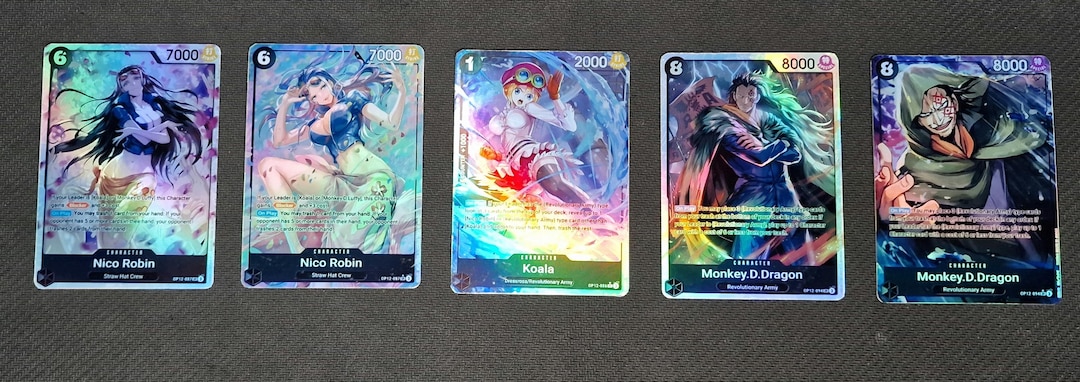 One Piece Proxy Card Holo - Nico Robin Koala Monkey D. Dragon