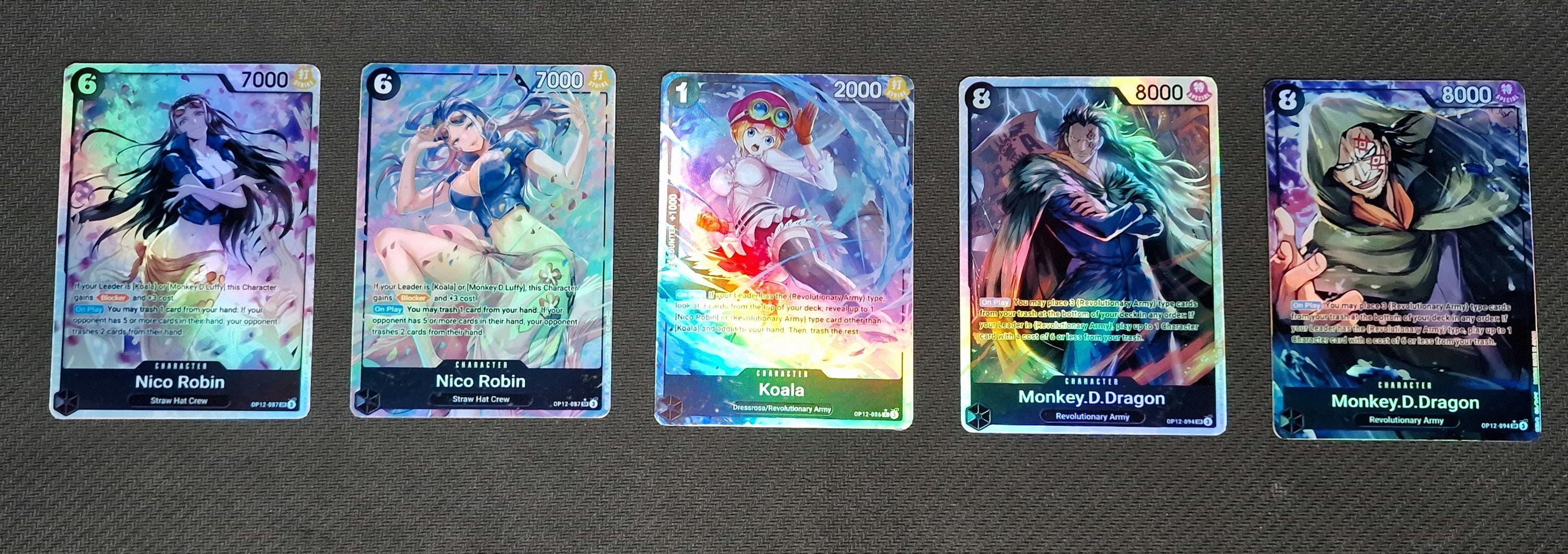 One Piece Proxy Card Holo - Nico Robin Koala Monkey D. Dragon