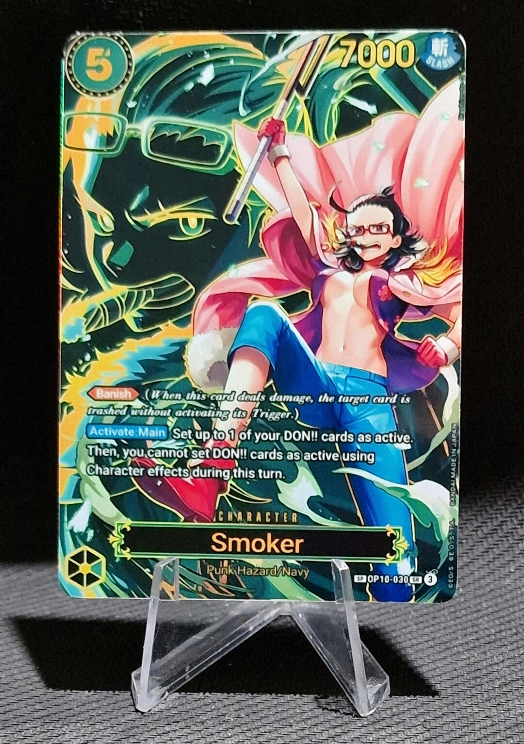 One Piece Proxy Card Holo - Smoker OP10-030 Special Art OP13 - Etsy