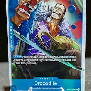 Carte proxy One Piece Holo - Personnage Crocodile OP09-046