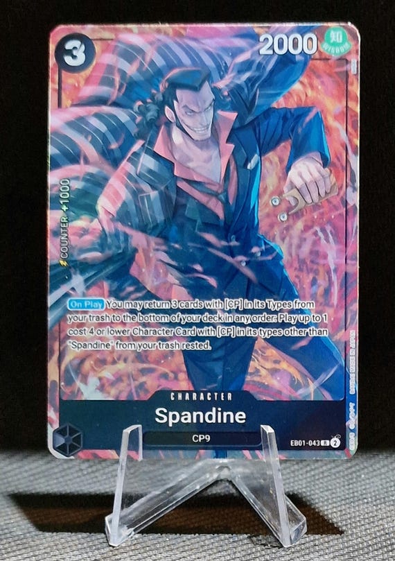 One Piece Proxy Card Holo - Spandine EB01-043 Memorial Collection