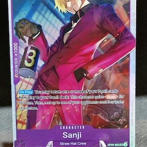 Carte proxy One Piece Holo - Personnage Sanji OP09-065
