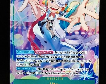One Piece proxy card Holo - Uta EB03-061 character SEC