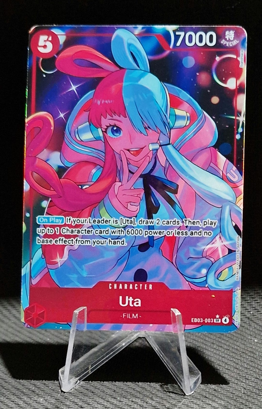 One Piece Proxy Card Holo - Uta EB03-003 - Etsy