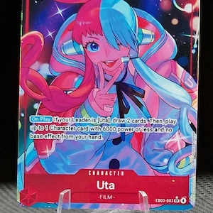One Piece proxykaart Holo - Uta EB03-003