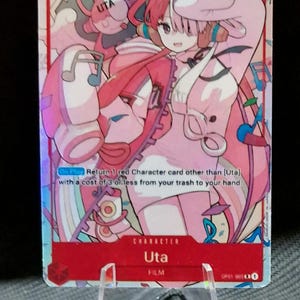 One Piece proxy card Holo - Uta OP01-005 Premium Card Collection Eng version