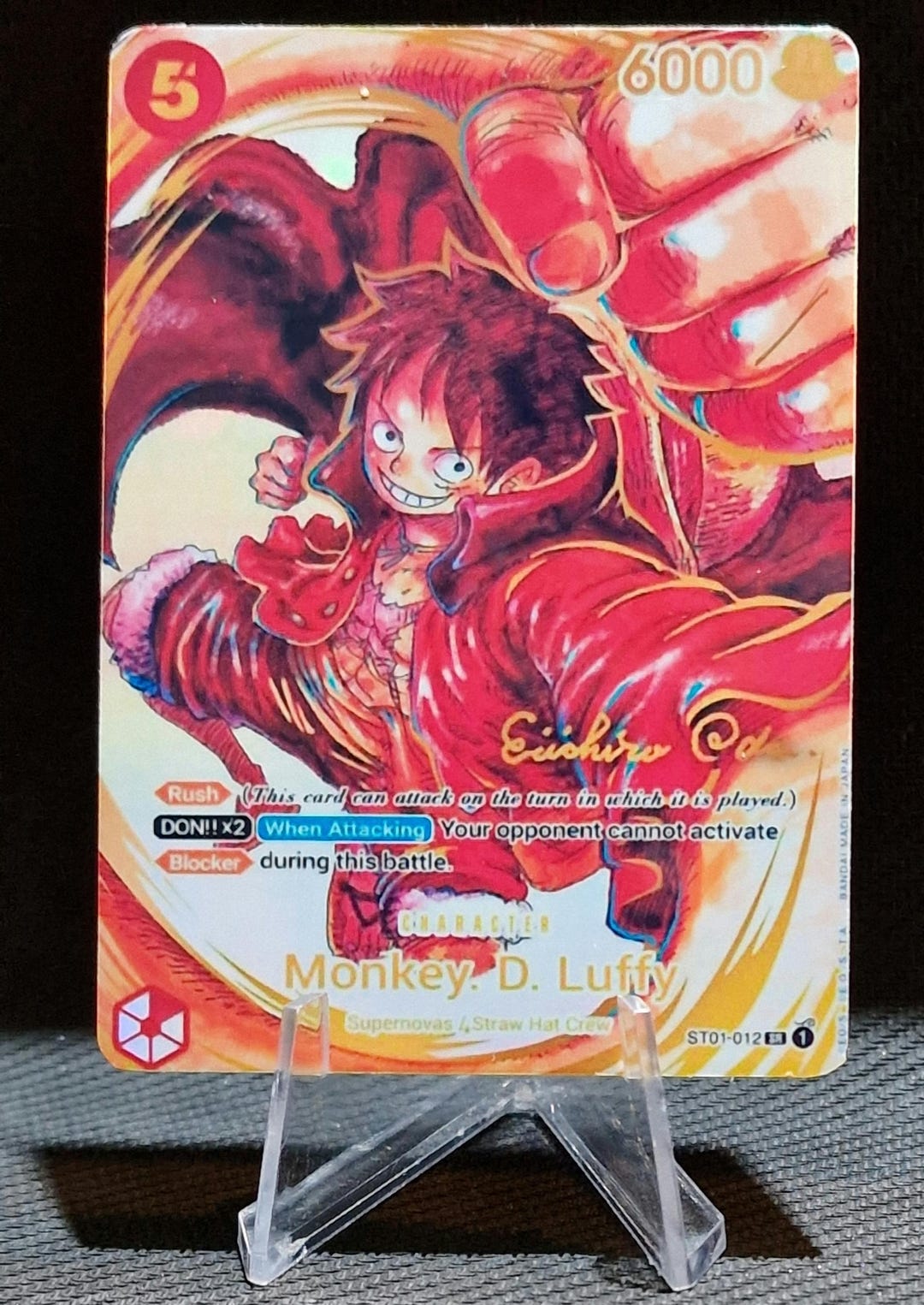 One Piece Character Custom Card Proxy Monkey D. Luffy OP05 ST01