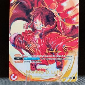 One piece character custom card proxy Monkey D. Luffy OP05 ST01-012 ALT