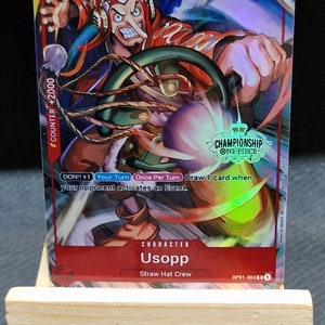 One Piece-Proxykarte Holo – Lysop OP01-004 Championship Top 32