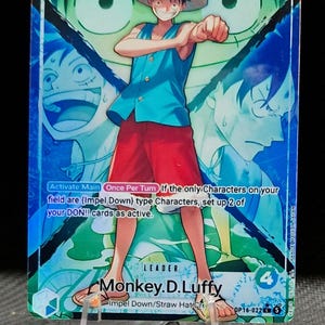 One Piece Proxy Card Holo - Monkey D. Luffy Leader OP16-022 Alt