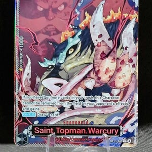 One Piece proxykaart Holo - Saint Topman.Warcury OP13-089 Karakter
