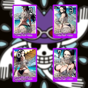 One Piece DON!! - Individuelle Karte - Handgemacht - Nico Robin Setfarbe