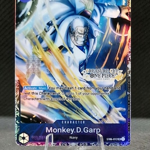 One Piece-Proxykarte Holo – Monkey.D.Garp ST06-8012 Treasure Cup 2024 Top 16