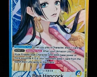 One Piece Proxy Card Holo - Monkey.d.luffy OP13-118 Character Alt