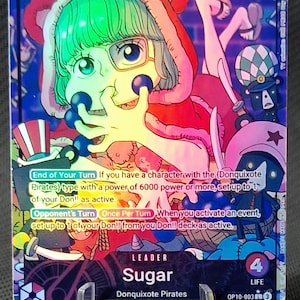 One Piece Proxy-Karte Holo – Sugar OP10-003 Alt Art