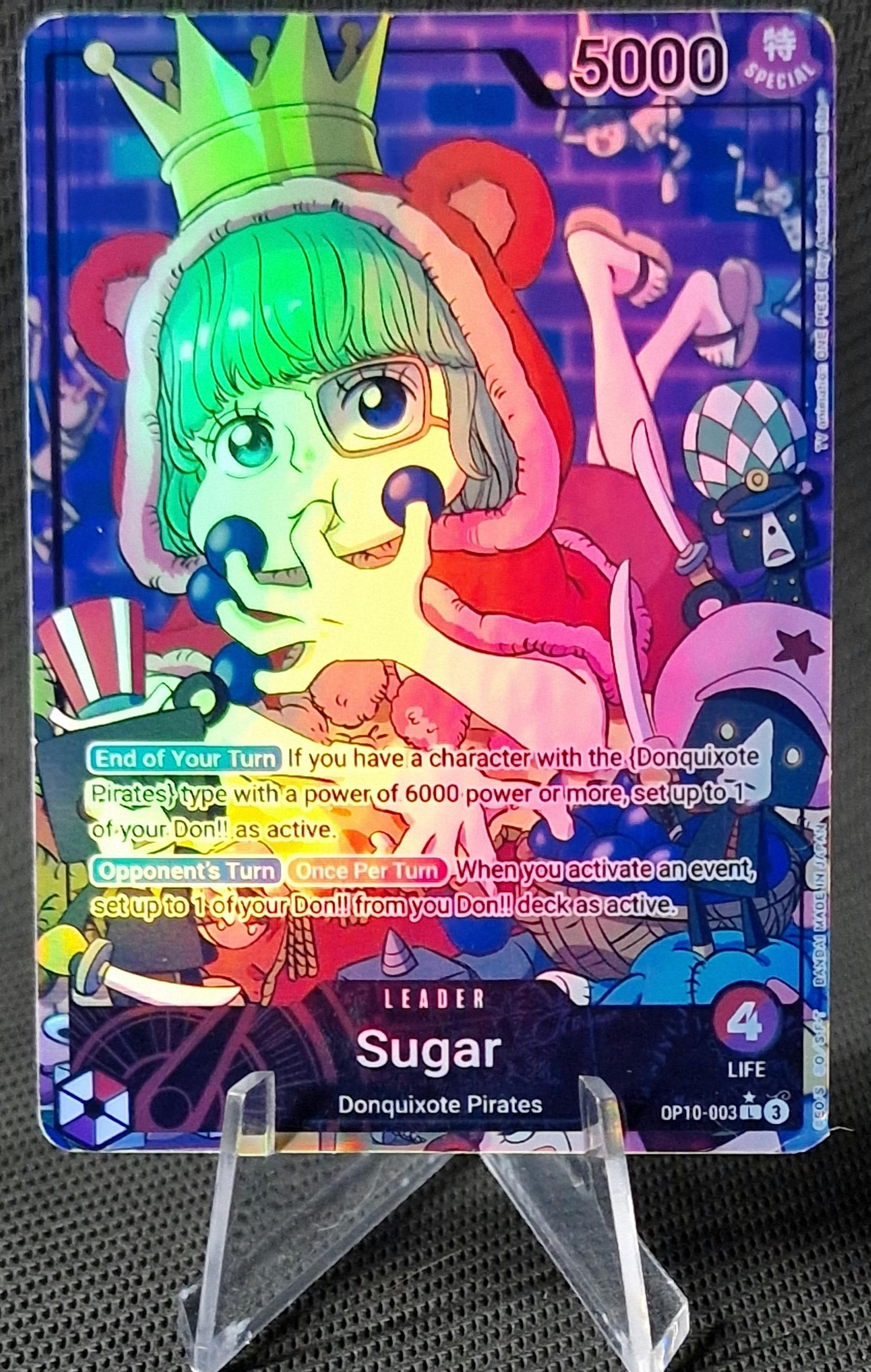 One Piece Proxy Card Holo - Sugar OP10-003 Alt Art - Etsy