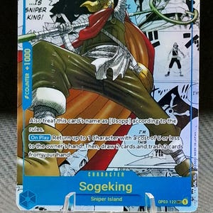 One Piece personnage manga art carte personnalisée proxy Sogeking OP 03