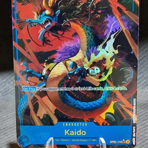 One Piece-Ersatzkarte Holo – Kaido OP05-118 Charakter