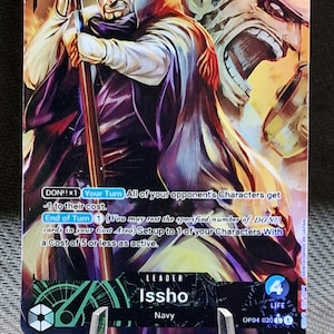 One Piece Proxy-Karte Holo – Issho Leader OP04-020 Alt Art