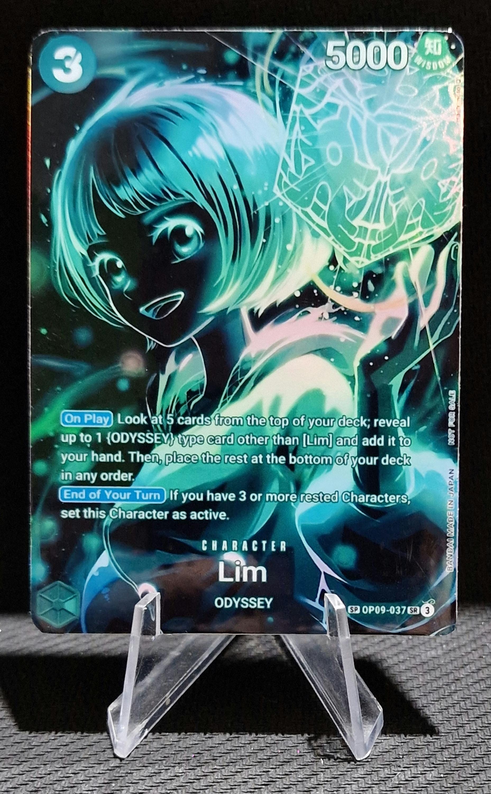 One Piece Proxy Card Holo - Lim OP09-037 Special Art OP12 - Etsy