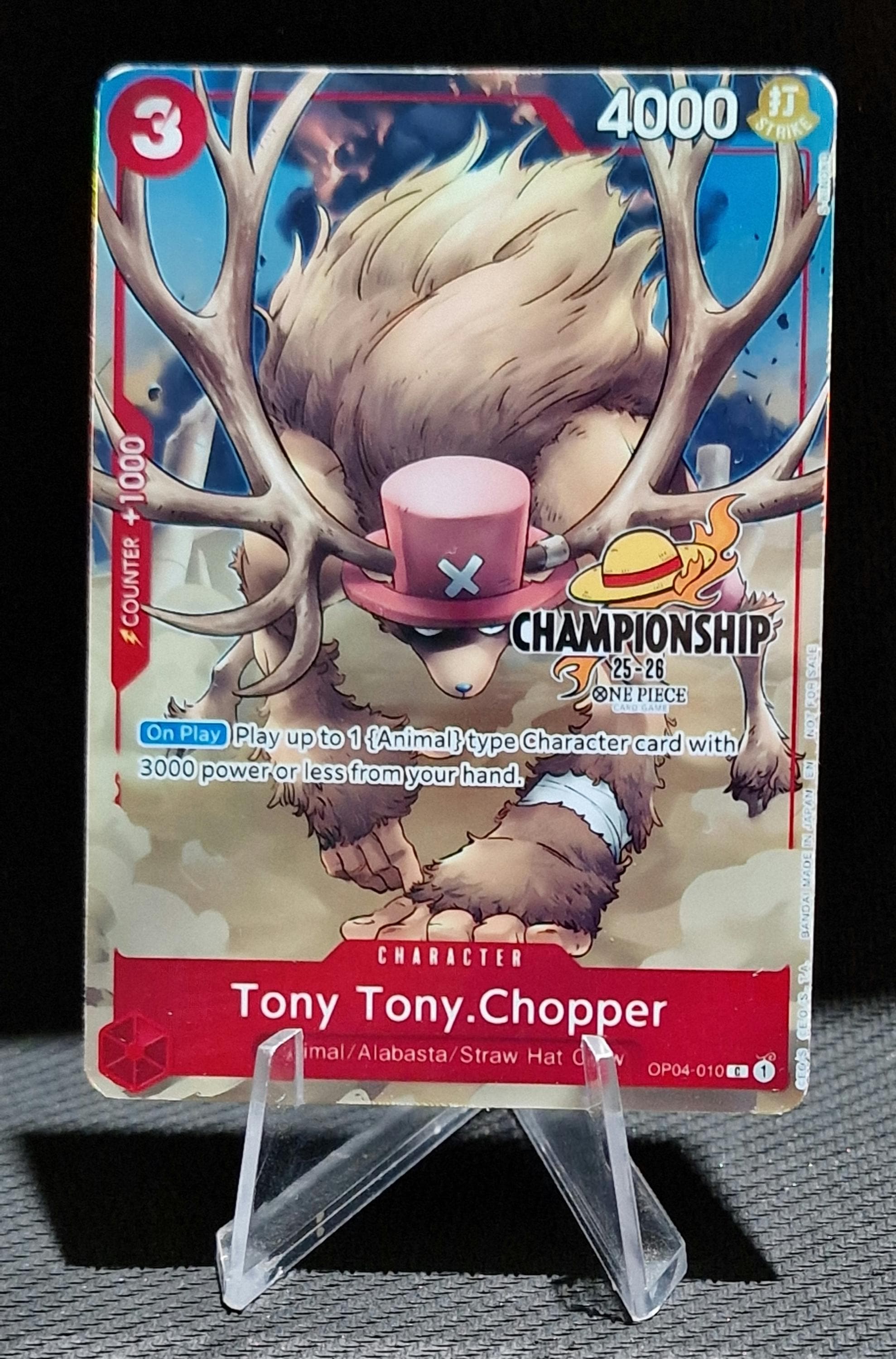 One Piece Birthday Card Chopper - Etsy
