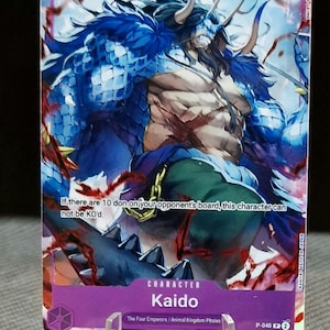 One Piece-Proxykarte Holo – Kaido P-040 1st ANNIVERSARY Promo ENG-Version
