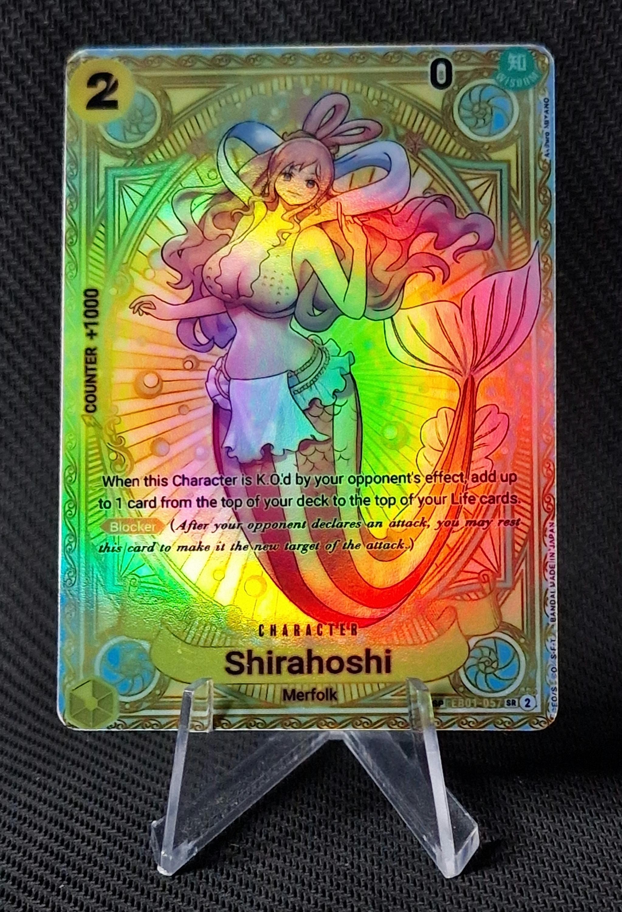 One Piece Proxy Card Holo - Shirahoshi EB01-057 Special Character