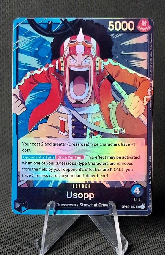 One Piece Proxy Card Holo - Usopp Leader OP10-042 Alt Art