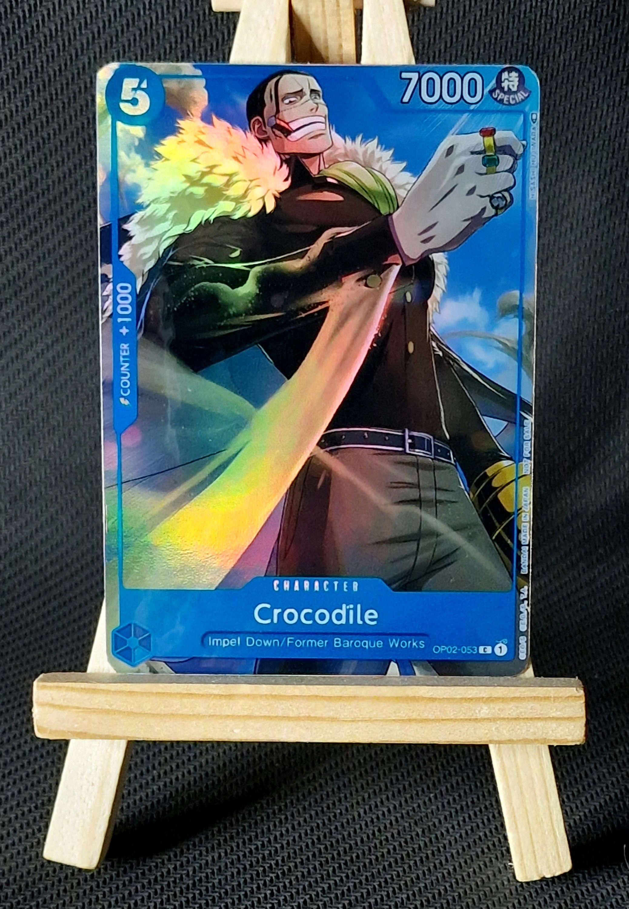 One Piece Proxy Card Holo - Crocodile OP02-053 Championship 2023