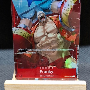 One Piece Proxy-Karte Holo – Franky OP01-021 Store Tournament Band 2 2023 Englische Version