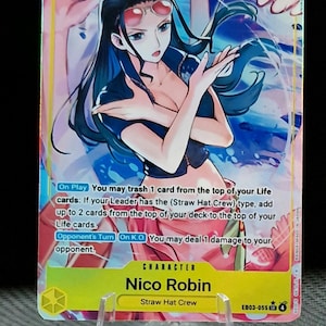One Piece proxykaart Holo - Nico Robin EB03-055