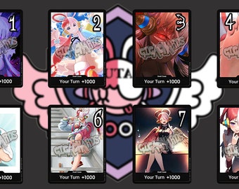 One piece red don custom card trading Uta