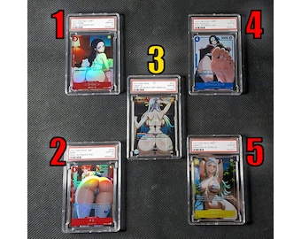 One piece card waifu character leader art proxy gem mint 10 Nico Robin Nami Yamato boa hancock