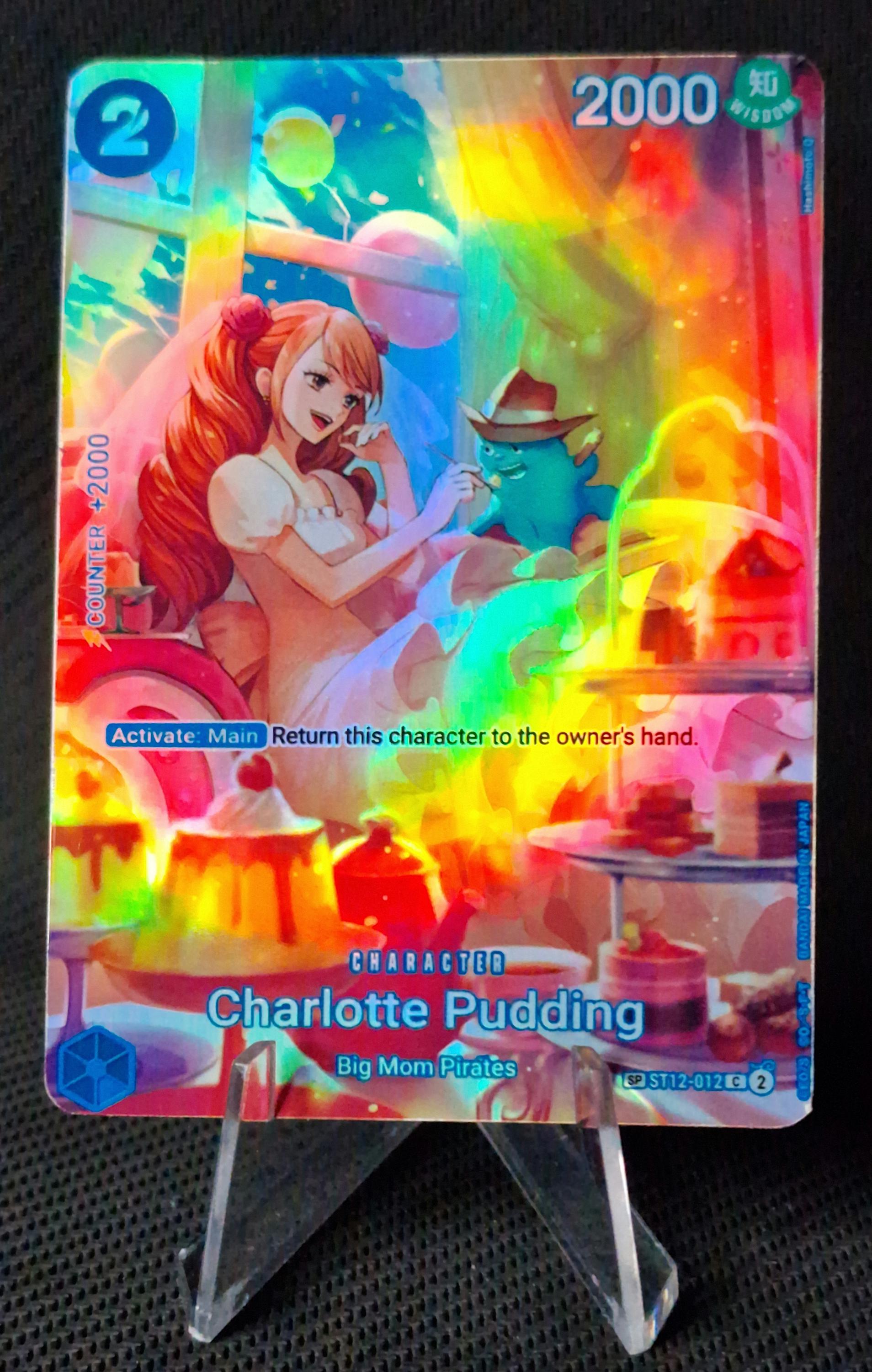 One Piece Proxy Card Holo - Charlotte Pudding ST12-012