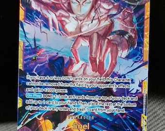 One piece character custom card proxy Enel OP15-118 Sec
