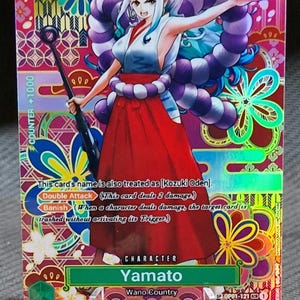 Carte proxy One Piece Holo - Yamato OP01-121 Personnage spécial OP05