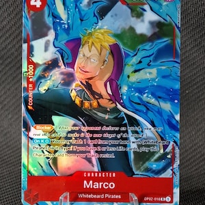 One Piece Proxy-Karte Holo – Marco OP02-018 Charakter