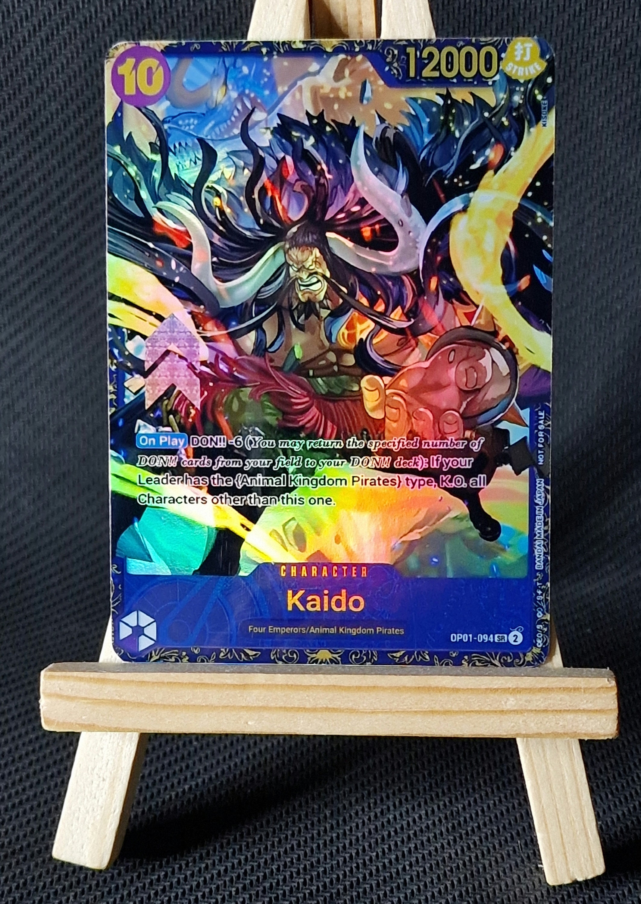 One Piece Proxy Card Holo - Kaido OP01-094 Flagship Battle
