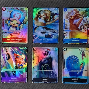 Carte proxy One Piece Holo - Tony Tony Chopper M. 1 (Das Bonez) Inazuma Khalifa T Bone Laboon - Personnage EB01