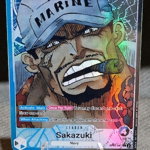 One Piece-Ersatzkarte Holo – Sakazuki Leader OP05-041 Alt Art