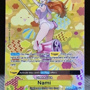 One Piece Proxy-Karte Holo – Nami OP08-106, Sondercharakter OP09