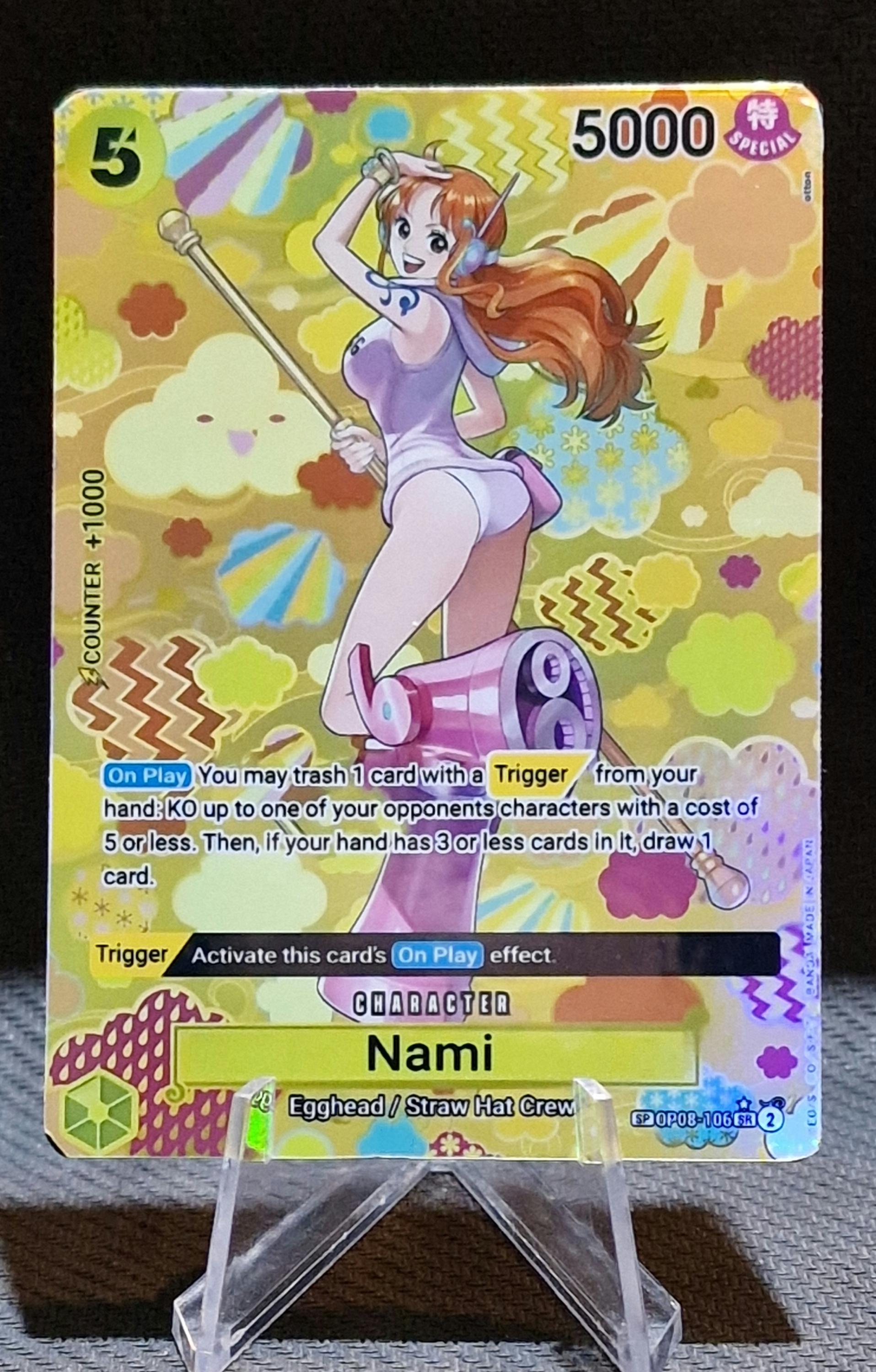 ⑨ PSA10 OP08/106/SP ナミ PSA10】ナミ(パラレル) SP OP08-106の通販 magi公式アカウント