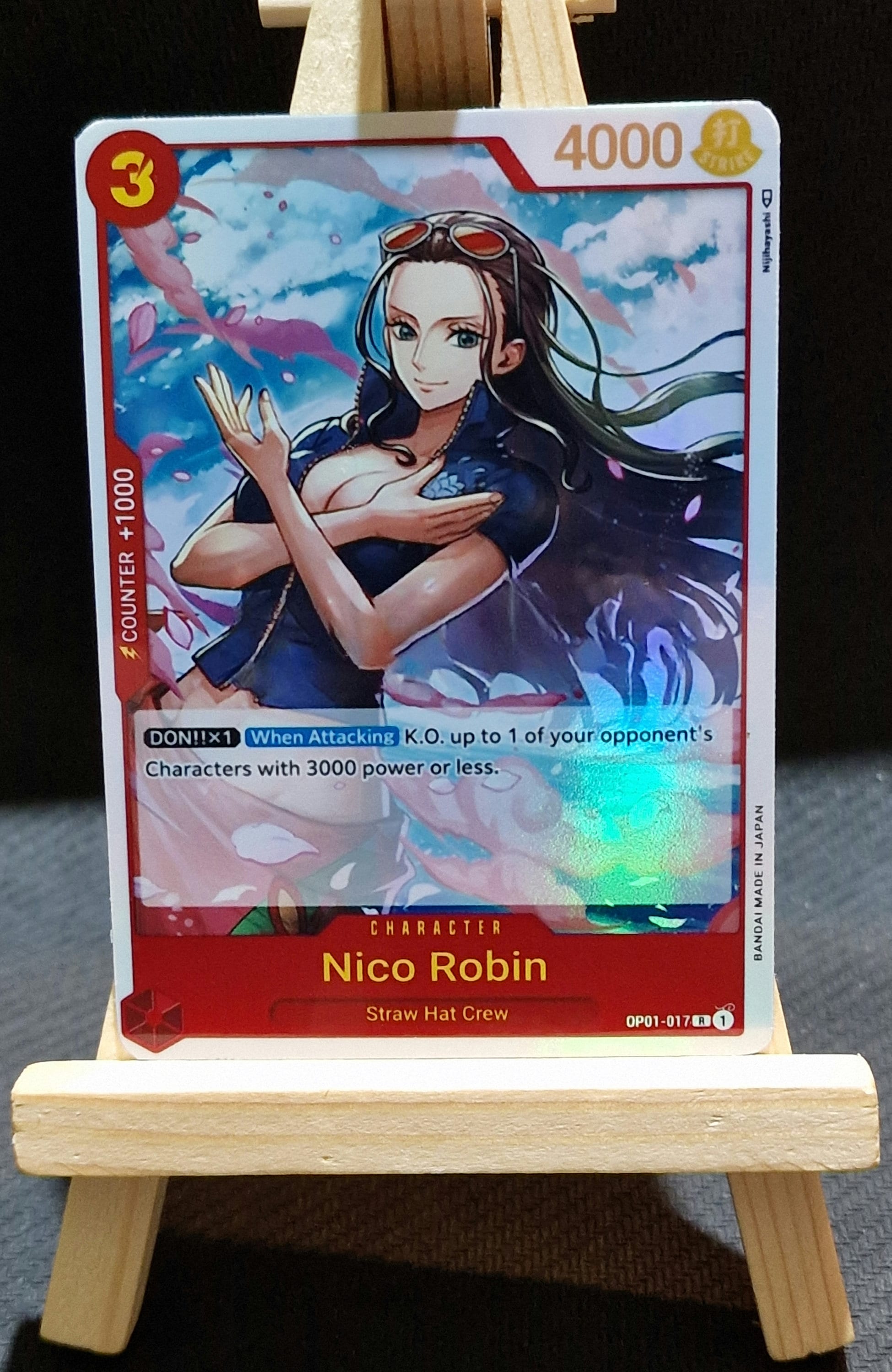 One Piece Proxy Card Holo - Nico Robin OP01-017 Special Tournament