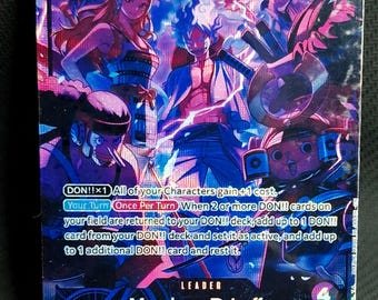 ワンピース プロキシカード ホロ - モンキー・D・ルフィ リーダー OP09