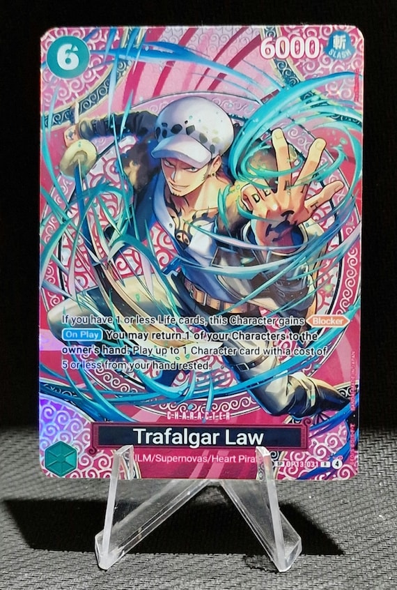 One Piece Proxy Card Holo - Trafalgar Law OP13-031 Special