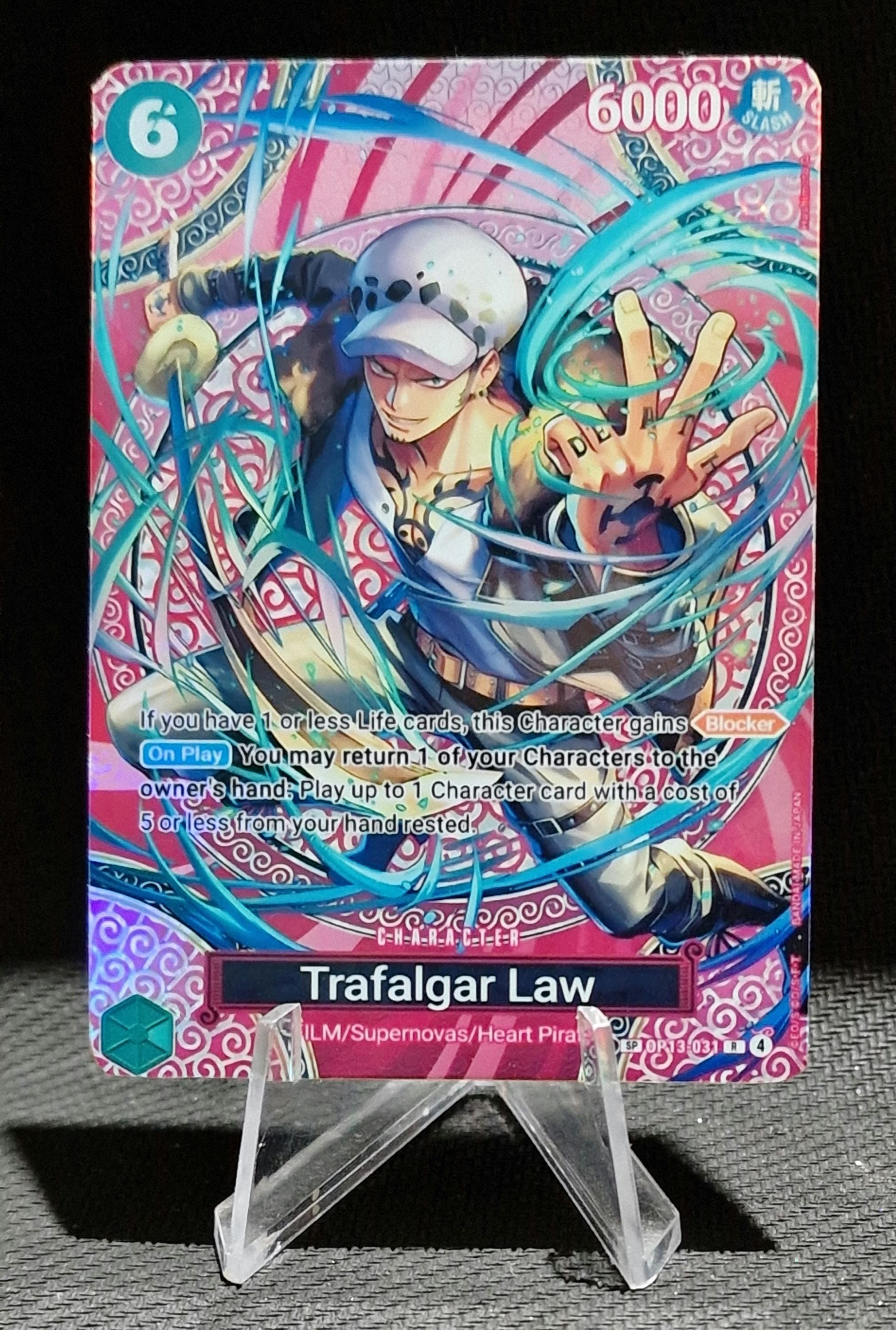 One Piece Proxy Card Holo - Trafalgar Law OP13-031 Special
