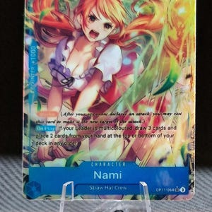 Carte proxy One Piece Holo - Personnage Nami OP11-064